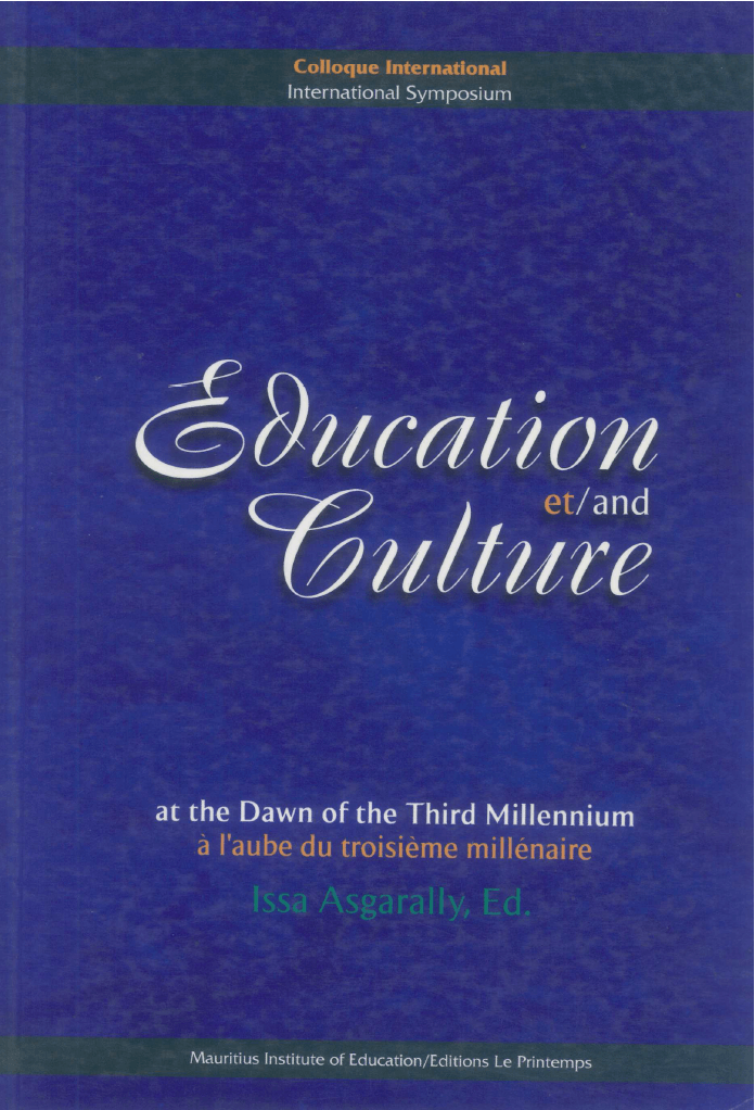 education et/and culture