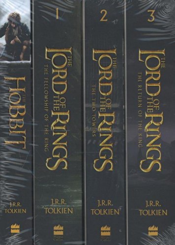 the hobbit & the lord of the rings (set of 4 bks)