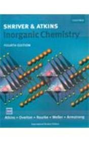 shriver & atkins inorganic chemistry 4/ed