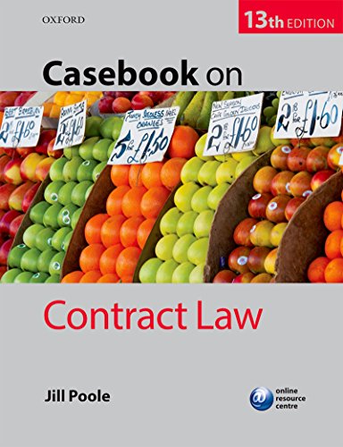 casebook on contract law 13/ed