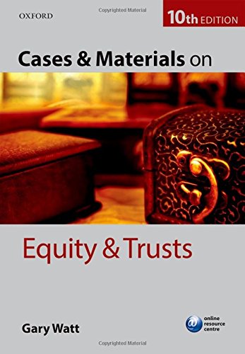 cases & materials on equity & trusts 10/ed
