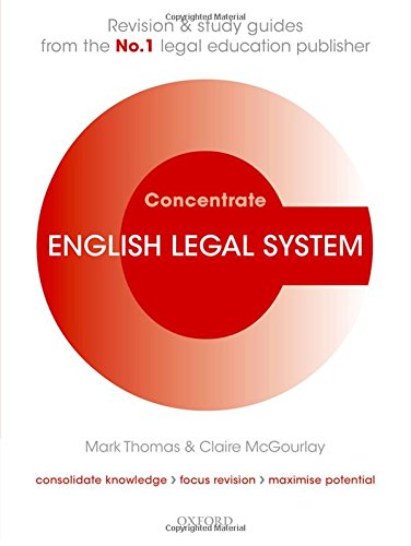 concentrate english legal system