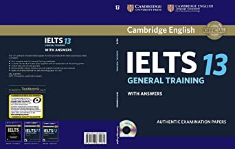 cambridge ielts 13 general training student's book with ans + cd