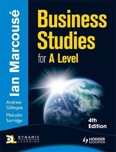 business studies a level 4e