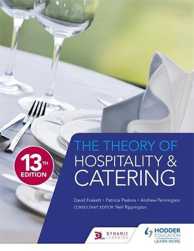 the theory of hospitality and catering 13/ed