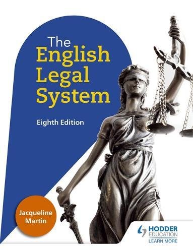 the english legal system 8/ed