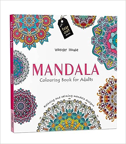 mandala colouring books for adults