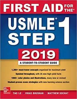 first aid for the usmle step 1   2019