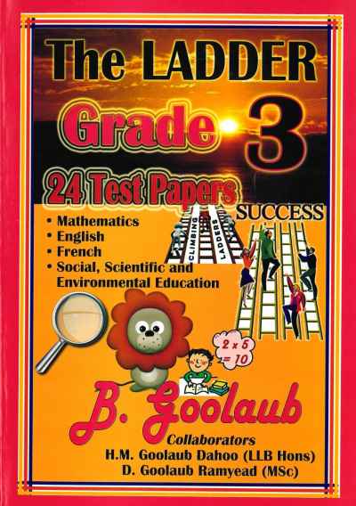 the ladder test papers grade 3