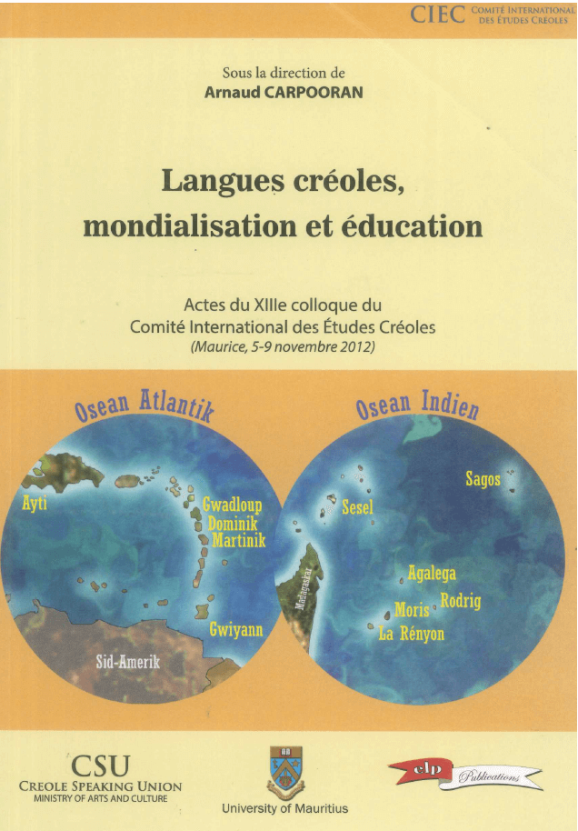 langues creoles, mondialisation et education