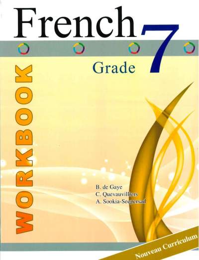 french workbook grade 7
