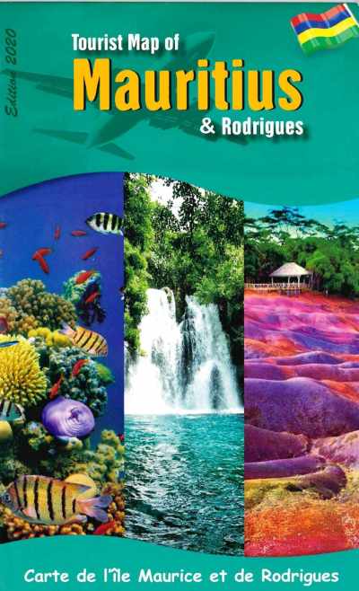 tourist map of mauritius & rodrigues ed 2020