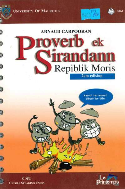 proverb ek sirandann repiblik moris 2/ed