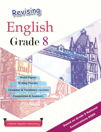 revising english grade 8