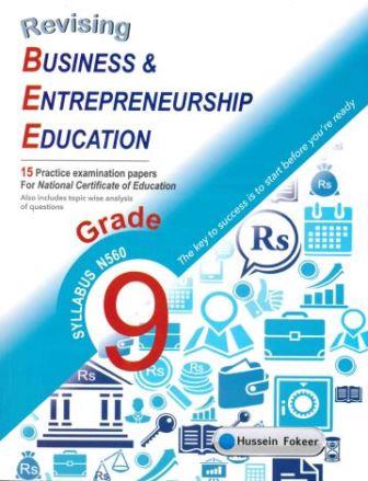 revising business & entrepreneurship education grade 9