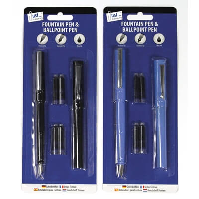 fountain pen & ballpoint pen set