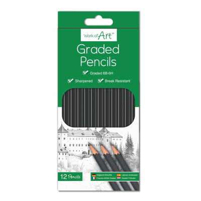 12 sketching pencils (5147)