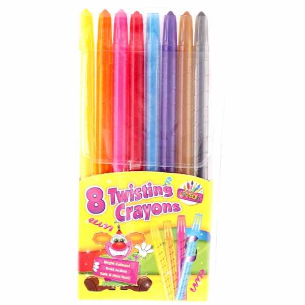 8 twist action crayons (5403)