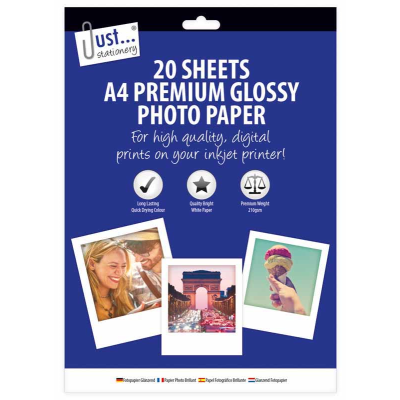 tallon 20 sheets a4 photo paper glossy 210g (5906)