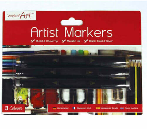 3 ART MARKERS