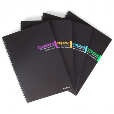 comix compera spiral notebook a4 80shts