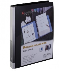 COMIX REFILLABLE CLEAR BOOK