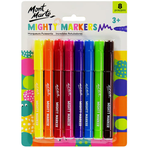 mm mighty markers 8pc