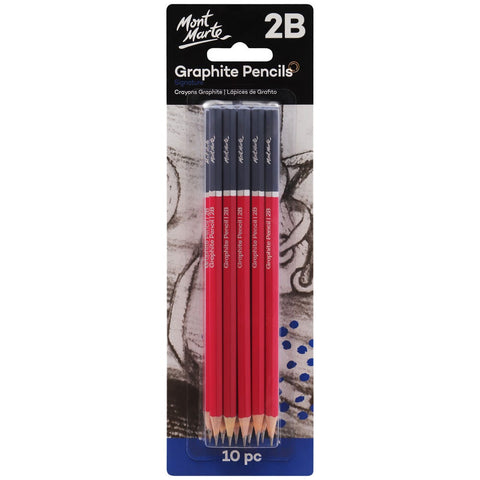 mm graphite pencils 2b 10pc