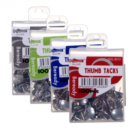 dolphin thumb tack 100pcs