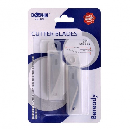 dolphin precision knife blade l-(20's refill)