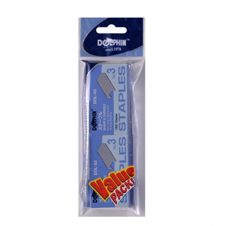 office staples no 3-2's in polybag