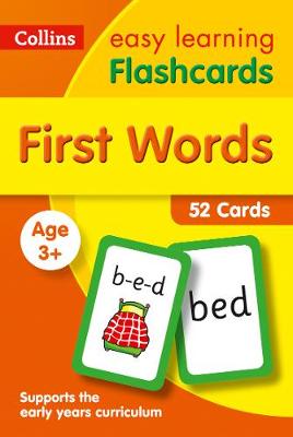 collins easy learning flashcards first cards age 3+