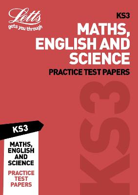 maths, english and science practice test papers ks3