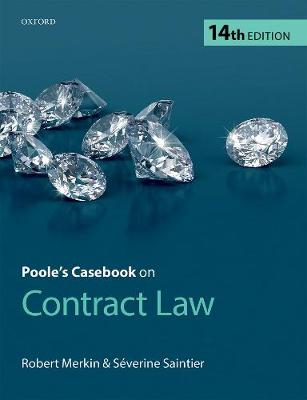 poole's casebook on contract law 14/ed