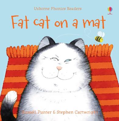 fat cat on a mat