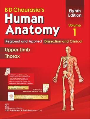 bd chaurasia's human anatomy 8/ed vol. 1